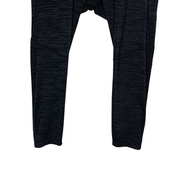 Outdoor Voices XL Womens Running Leggings Space Dye Gray Kneecap - Picture 5 of 8